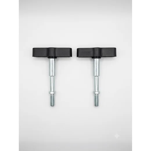 2 fixing knobs
