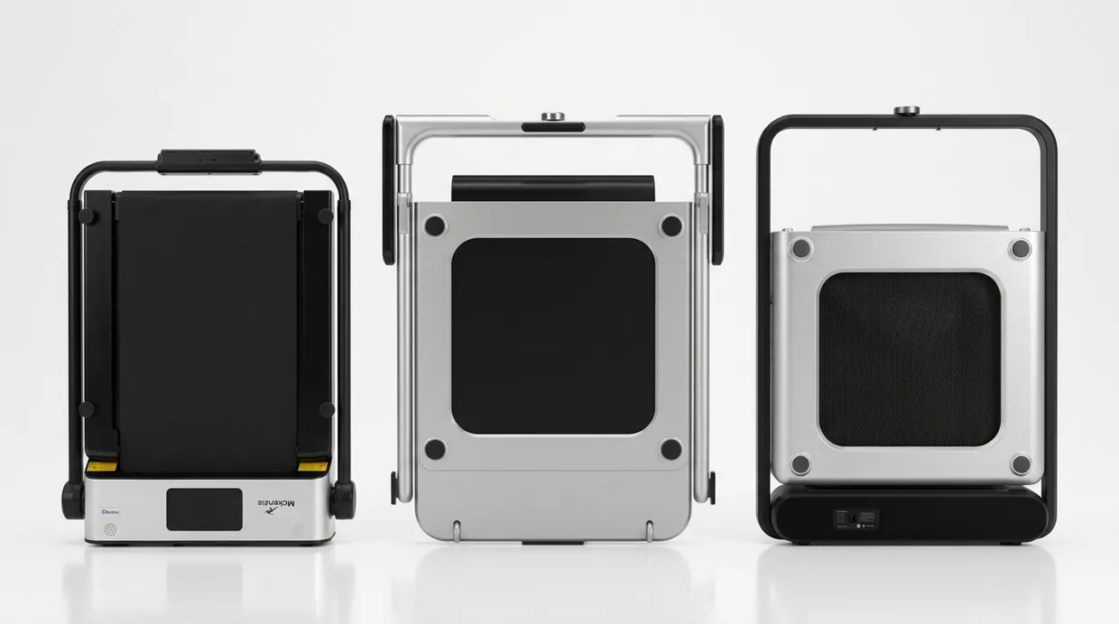 The Mckenzie range folded — X21, P92 V and Z1 Pro side by side